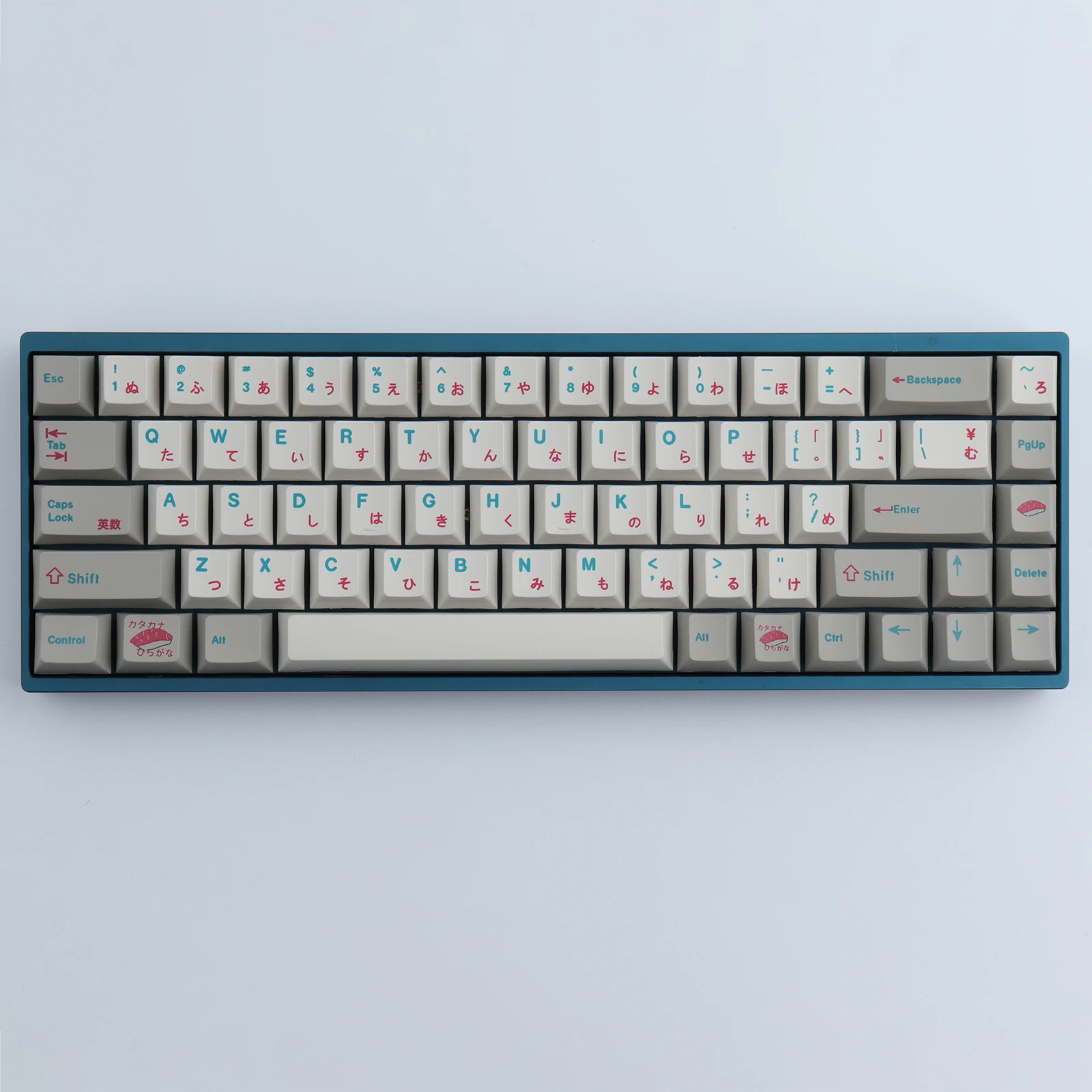 GMK Sushi Keycaps, 124 Keys Keycaps Cherry Profile DYE-SUB Personalized GMK Keycaps For Mechanical Keyboard