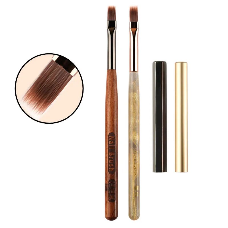 Pędzel do zdobienia paznokci ombre 2Style, pisak do malowania paznokci, gradientowy kolor, akrylowy pisak do rysowania paznokci