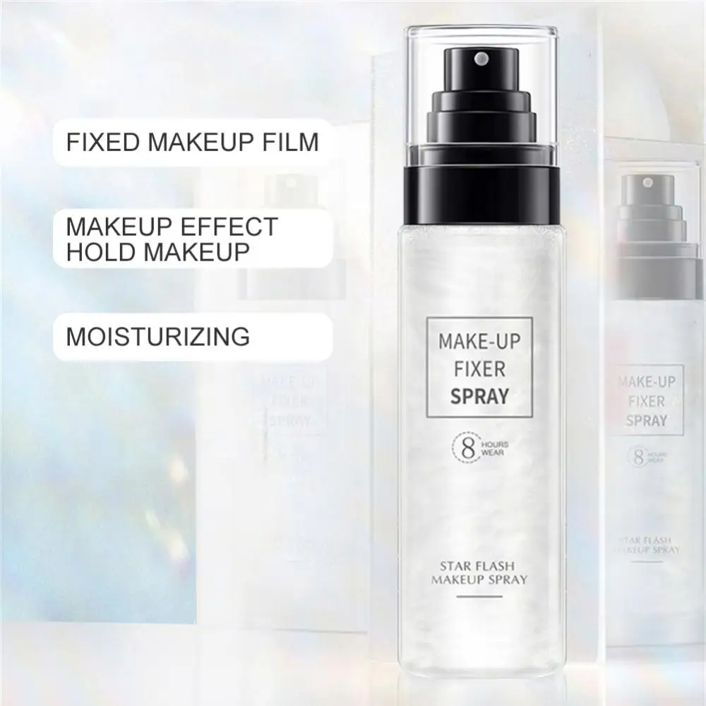 100ml Make-up Fixer Spray wasserdicht schweiß fest langlebige Öl kontrolle feuchtigkeit spendende Make-up Fixierung Einstellung Spray Kosmetik