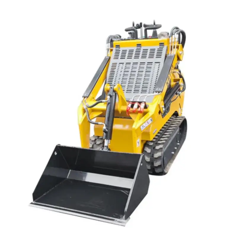 Chinese Construction Machinery Skid Steer Loader Hot Selling Mini Skid Steer Loader and Attachments Wholesale Cheap Customized