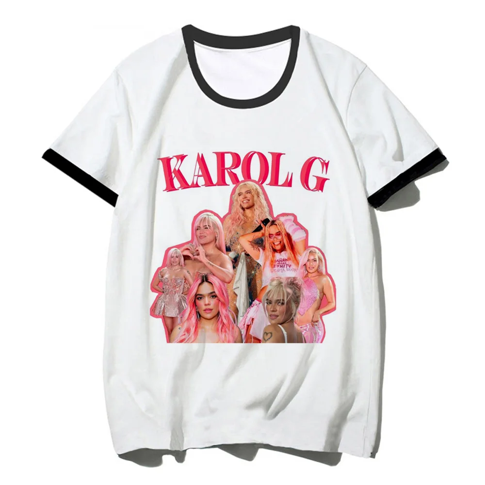 Karol g tshirt women manga tshirt female manga comic graphic clothing