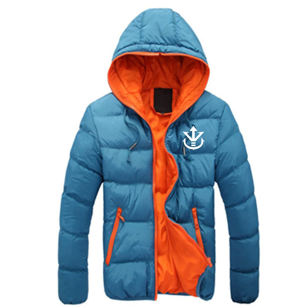 Saiyan Vegeta 2026 Men's Durable and Shaped Handsome Coat Spring And Autumn Dragon Ball Logo Print Simple Style Hooded Jacket view 3