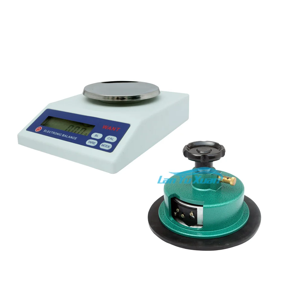 With Sample Circle Cutter Digital 100g 0.01g Weighing GSM Scale For Meltblown Cloth Test