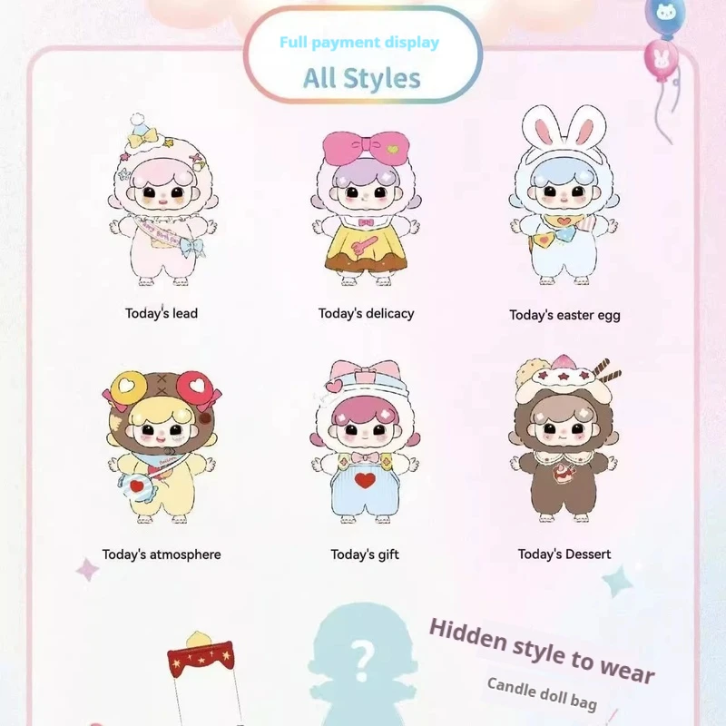 

Bestseller Baby Billie V3 Sweet Dream Party Series Blind Box Kawai Vinyl Fashion Play Pendant Cute Dolls Child Birthday Gifts