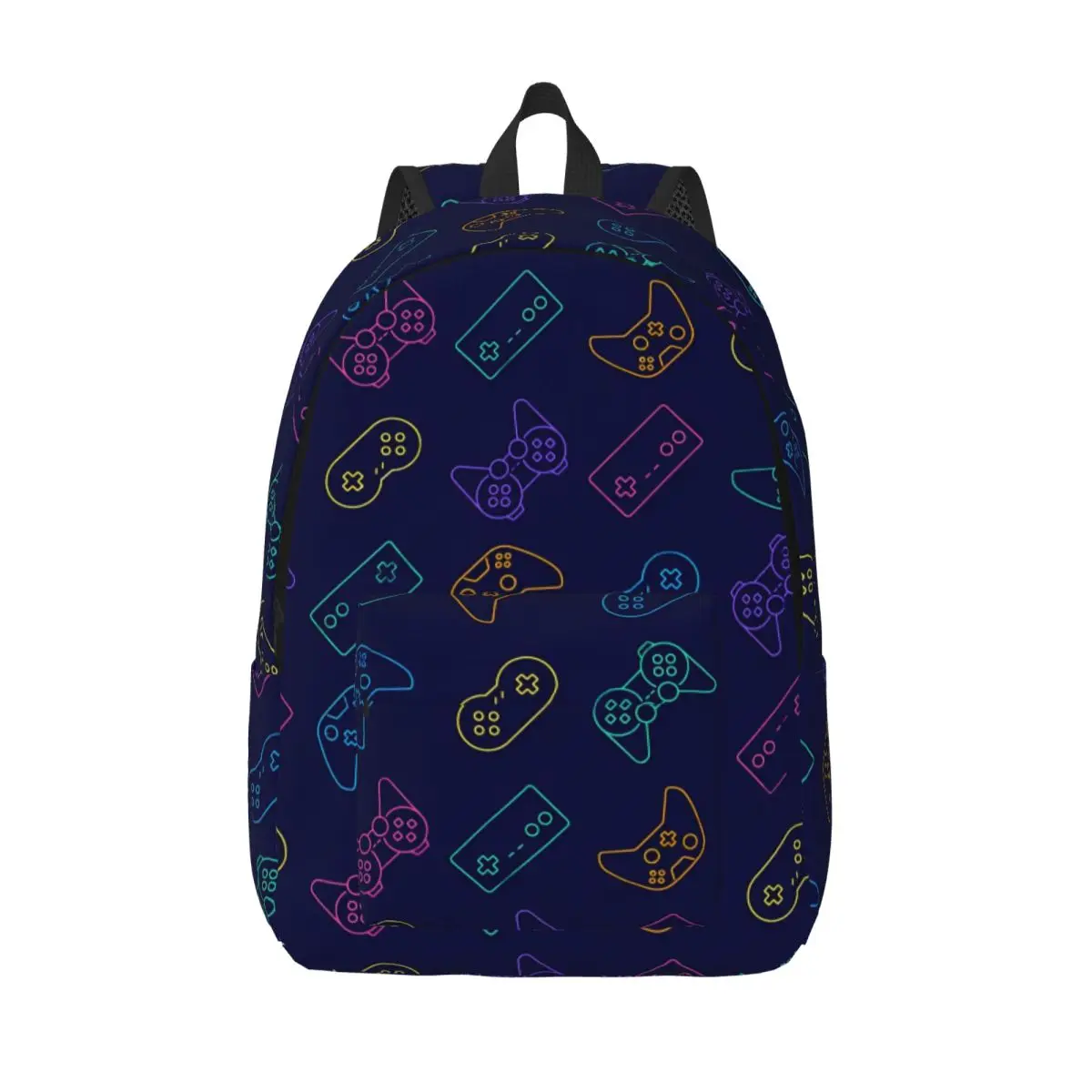 Video Game Gaming Controller Backpack for Men Women Teenage Student Business Daypack College Canvas Bags Outdoor
