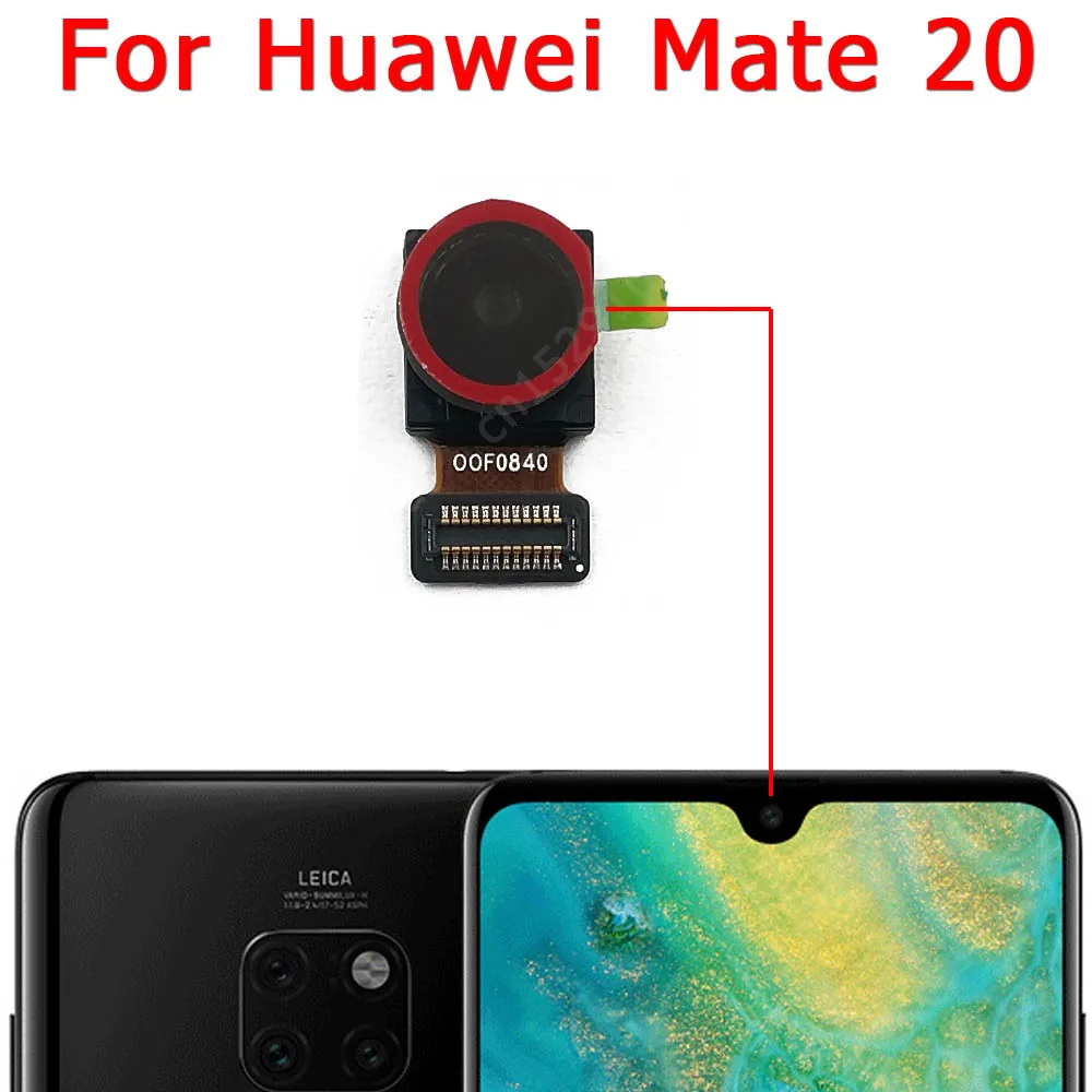 Front Camera For Huawei Mate 8 9 10 20 Lite 30 Pro Selfie Facing Frontal Camera Module Replacement Spare Parts