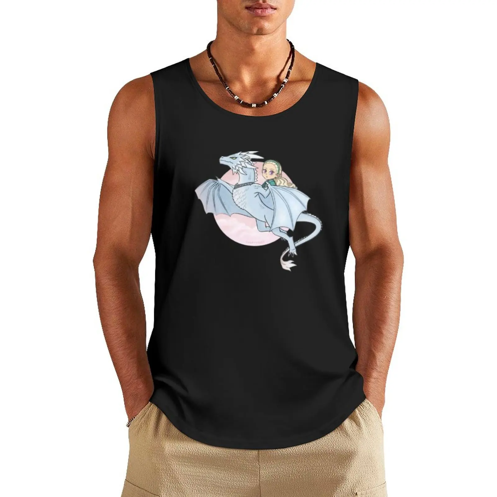 

Helaena and Dreamfyre Tank Top t-shirt for man men clothes sexy clothes men