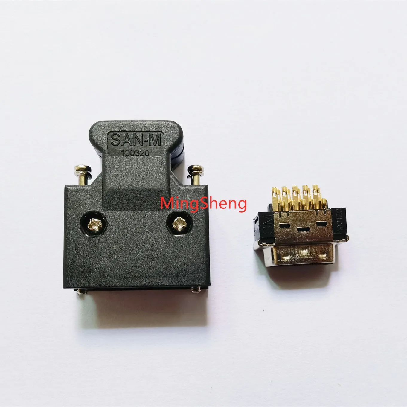 

Original new 100% 20PIN SAN-M gold plated servo drive connector core instead of 10320 SM-20P VW3M8111