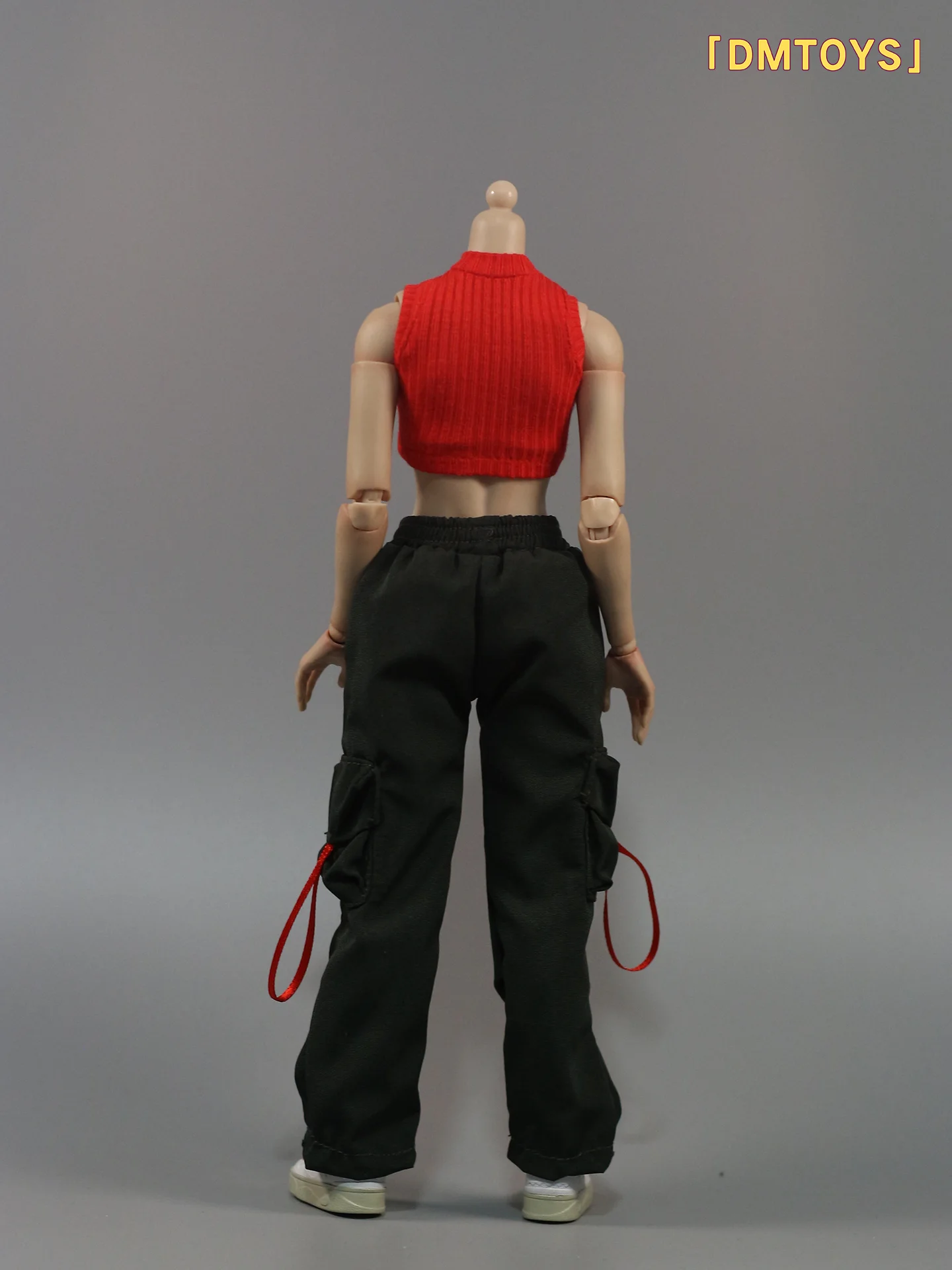 Damska kamizelka bez rękawów w skali 1/6 pasuje do 12-calowych lalek figurkowych