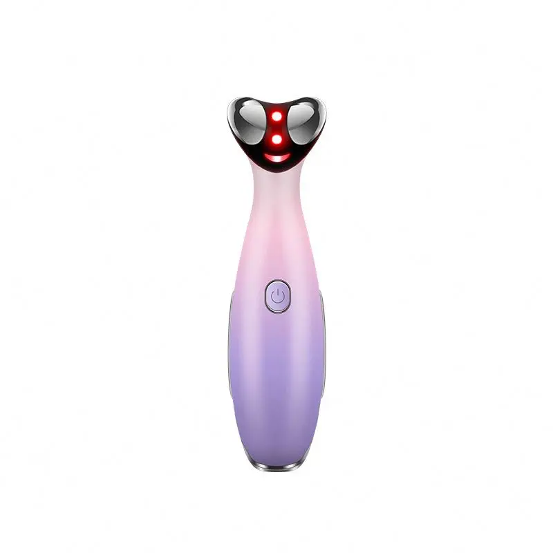 Hand Held Eye Massager Device LED Red Blue Light Eye Care Massager