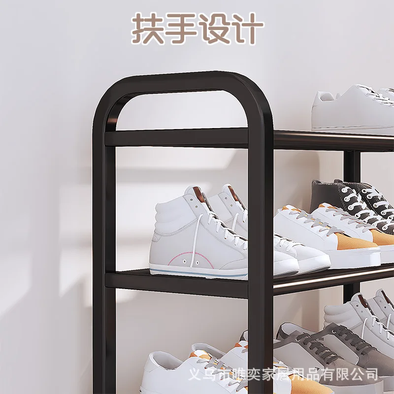 Simple Shoe Rack At The Door of Household Dormitory Multi Layer Dust-proof Storage Shoe Cabinet Small Assembly Shoe Rack