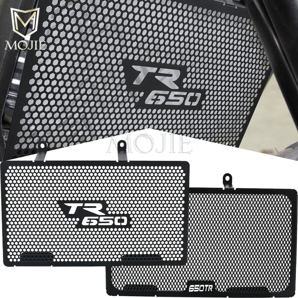

Motorcycle Accessories Oil Cooler Grill Guard Radiator Grille Cover Protector For Husqvarna TR650 Strada 650 TR 2013 2014 2015