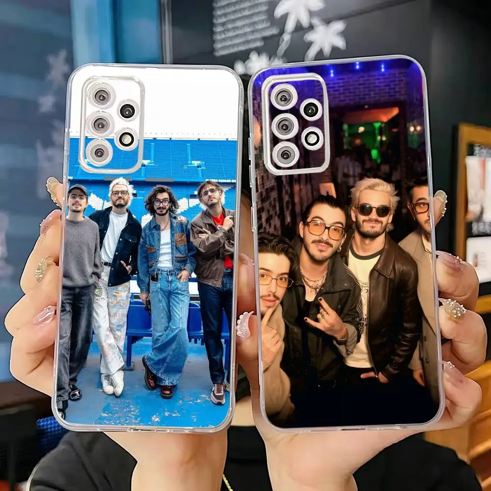 Fashion Morat Band Album Phone Case For Samsung S25,S24,S21,S22,S23,S30,Ultra,S20,Plus,Fe Transparent Cover