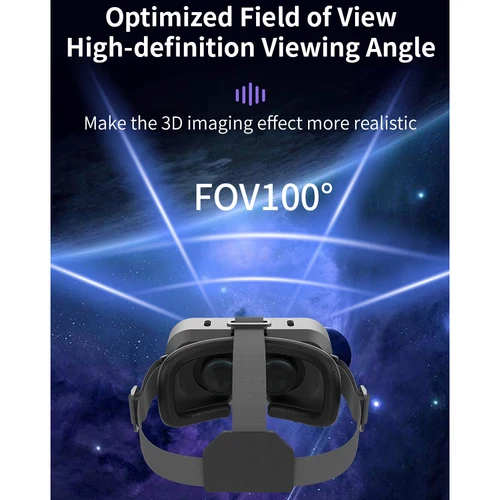 Imagen 2 del producto 3D Viar teléfono realidad Virtual gafas VR auriculares casco dispositivos lentes inteligentes gafas teléfonos inteligentes teléfono móvil Hedset juegos móviles