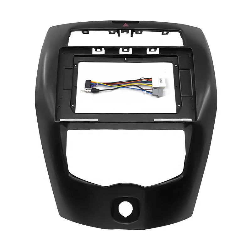 10.1 بوصة راديو السيارة تركيب مزدوج Din DVD GPS Mp5 إطار لوحة فآسيا بلاستيكية لنيسان ليفينا 2013-2016 #2