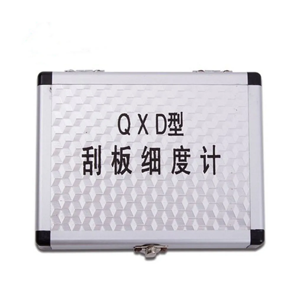 QXD Stainless Steel Scraper Fineness Meter Single Groove Fineness Plate Fineness Gauge 25/50/100/150um