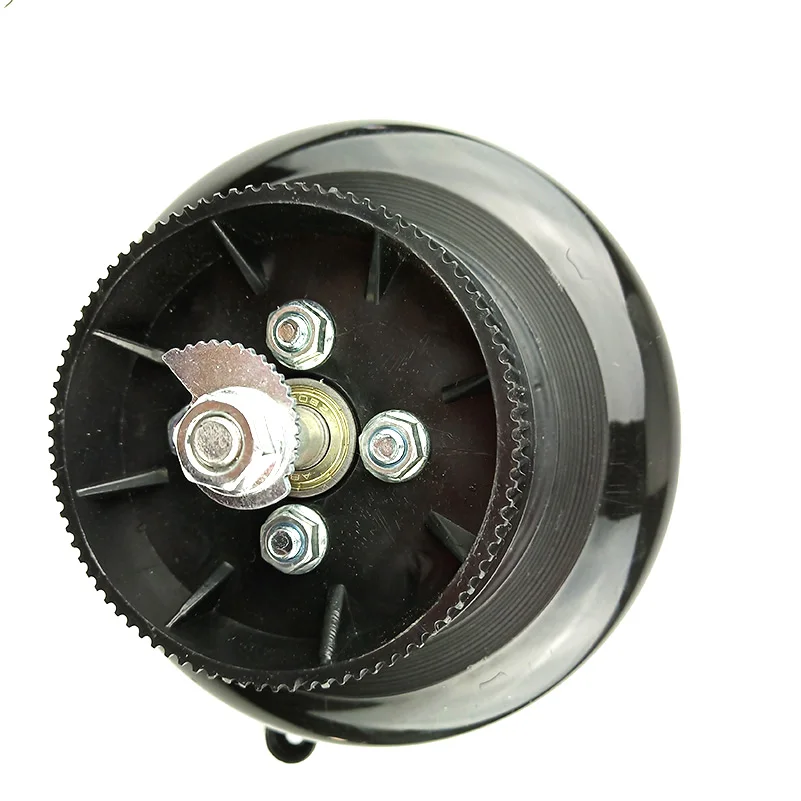 NEW 6 inch PU tires 140mm solid polyurethane front rear wheels with drum brakes Kit for small electric scooters