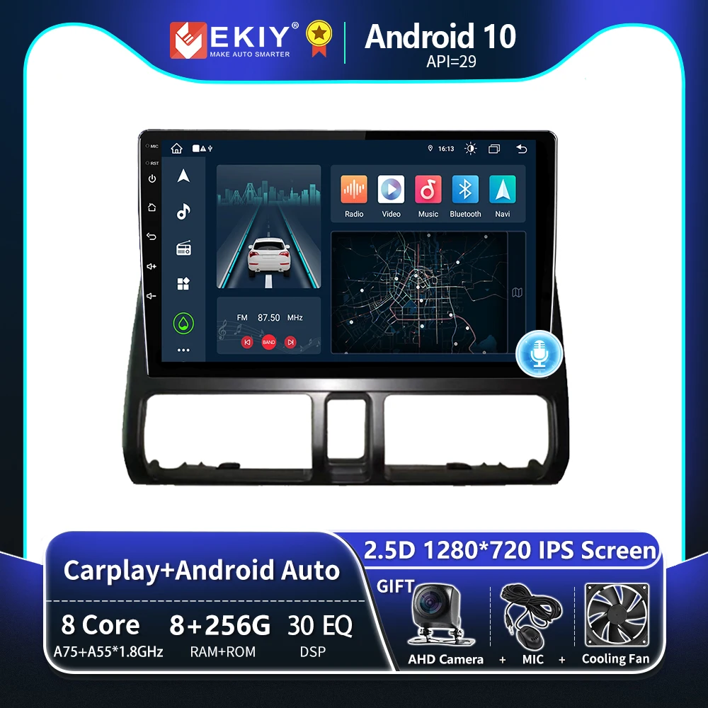 

EKIY T8 Android For Honda CR-V 2 CRV 2001 - 2006 Car Radio Multimedia Navigation GPS Wireless CarPlay Auto DVD Head Unit Stereo