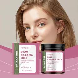 Hoegoa Raw Batana Oil Hair Growth Alopecia Anti Break Regrowth Moisturizing Repair Healthier Thicker Hair Treatment Cream Mask