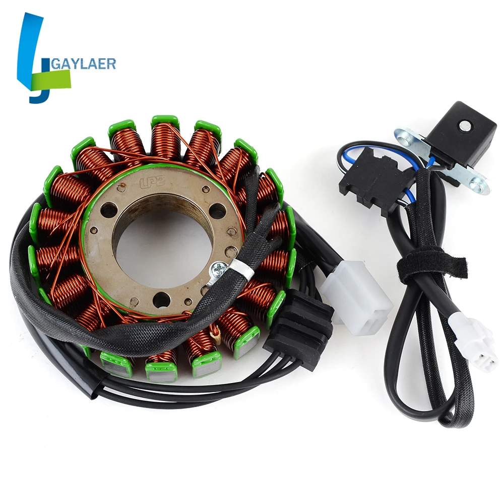 Motorcycle Generator Stator Coil for Kawasaki KLF300 Bayou 300 2WD 4WD 1988-2006 Bayou B C /Euro Lacota 300 /Sport 21003-1276