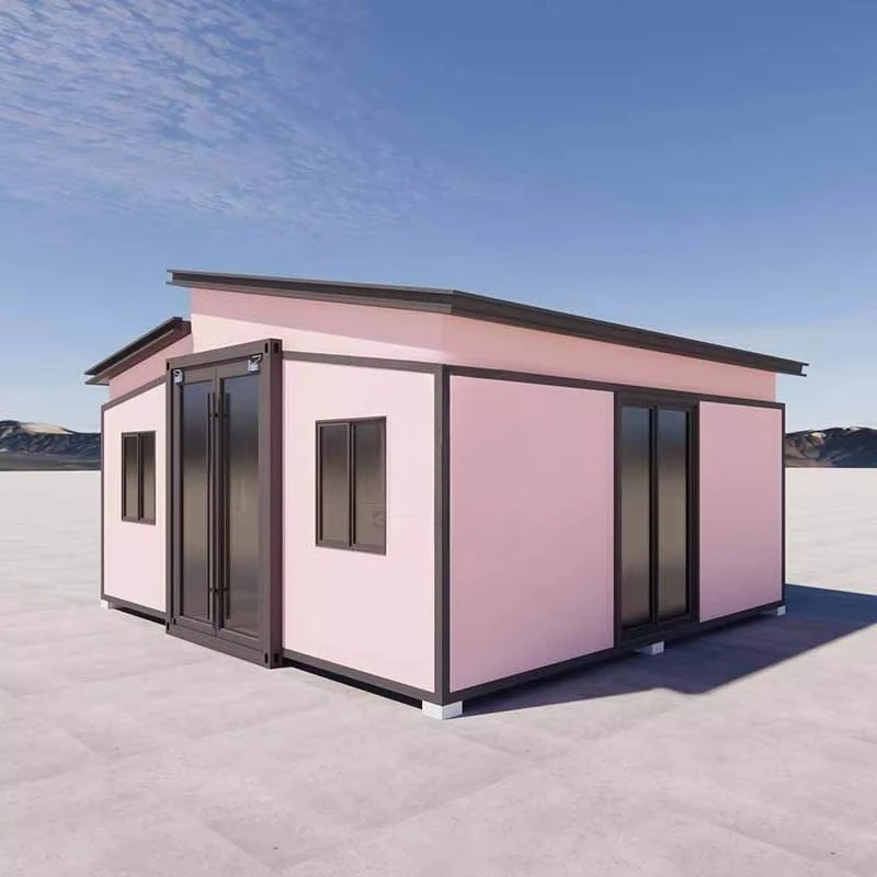 Customizable Fireproof Foldable 20ft Container with Fully Galvanized Frame for Modern Urban Hospitality & Outdoor Use