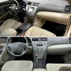 For Toyota Camry Aurion XV40 2007-2011 Car-Styling Carbon Fiber Car Interior Center Console Color Molding Sticker Decals Parts