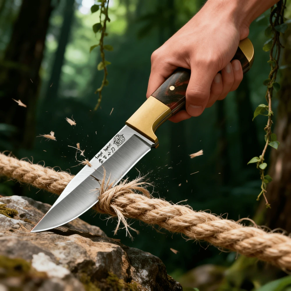 1,2pcs Sharp Fruit Knife Outdoor Boning Knife Lamb Chop-Knife Ultra Sharp Stainless Steel Multifunction BBQ Knife Cutting-Knife view 4