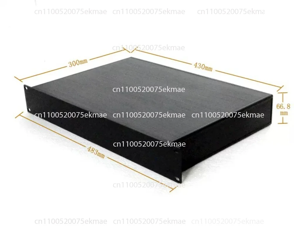 19-Inch All-aluminum 1.5U Chassis, Standard Chassis,  All-aluminum U-shaped Plug-in Box