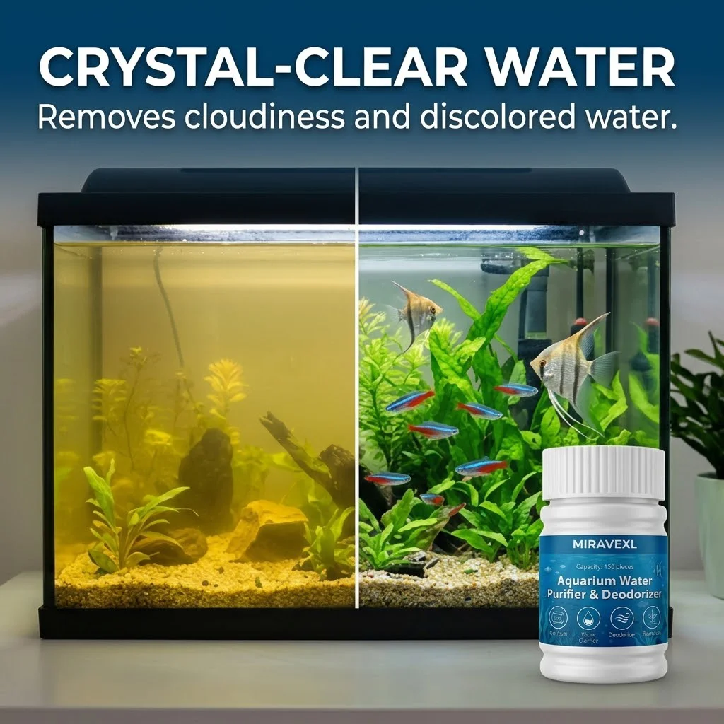 水浄化タブレット 環境に優しい水槽用浄水器 速効性のある水槽 - Water Purification Tablet のレビューと価格