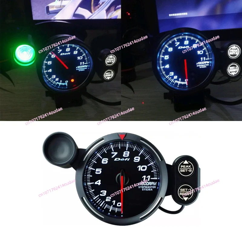 

12V RPM Tachometer FOR PC GAME Simulated Racing Game Meter Simulated for Logitech G29 THRUSTMASTER Dirt Assetto Corsa Euro Truck