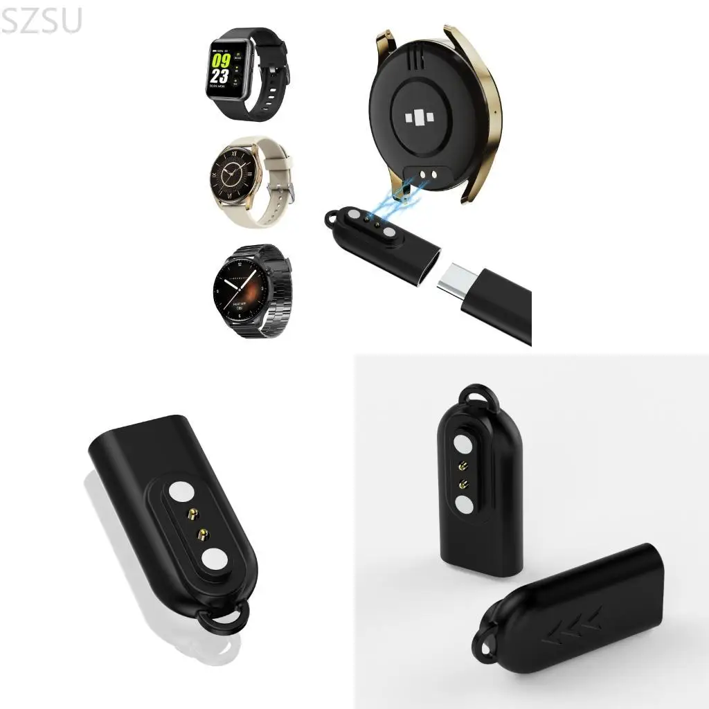 

SZSU Type C Адаптеры для зарядки умных часов USB C Зарядный конвертер Легкая и прочная конструкция для нескольких моделей