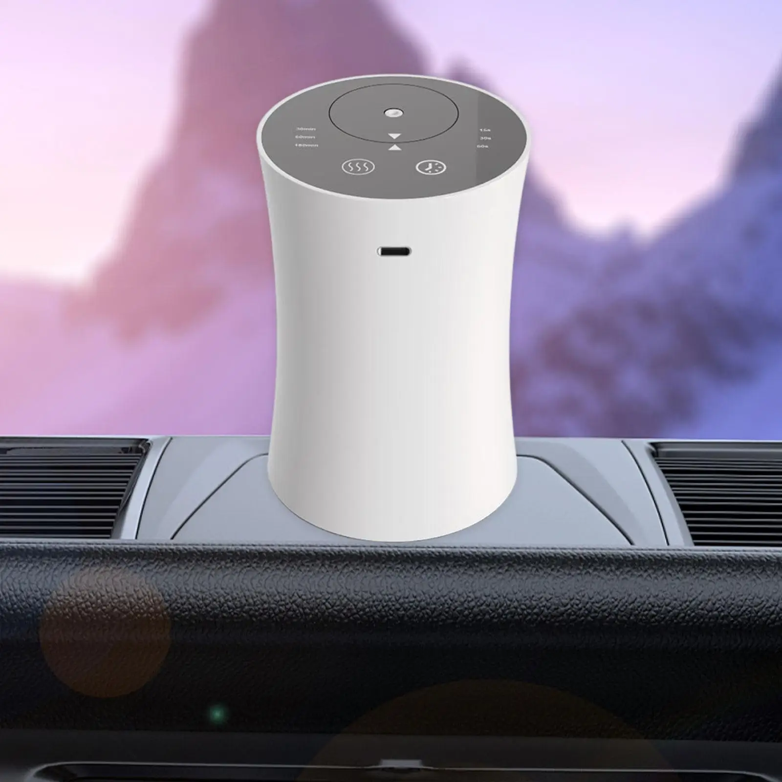 Portable Essential Oil Diffuser Waterless Compact Quiet Scent Machine Cordless Fragrance Device for Car Home Office Bedroom
