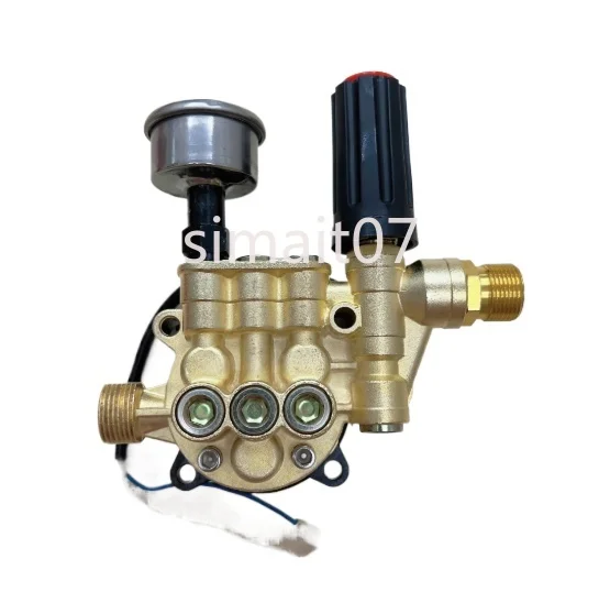 Repair accessories Pump head assembly 12 plunger, pressure regulator high pressure cleaner portable