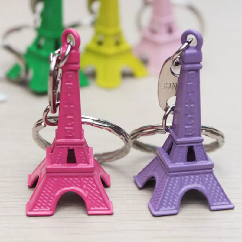 

20Pcs Eiffel Tower Keychain For Keys Souvenirs Paris Tour Eiffel Keychain Key Chain Key Ring Decoration Key Holder