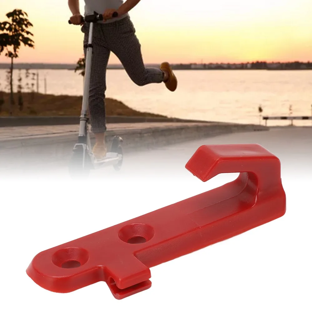 

Lightweight Electric Scooter Hook Red Plastic Scooter Hanging Pothook Easy Installation Portable Front Hook for GOTRAX GXL V2