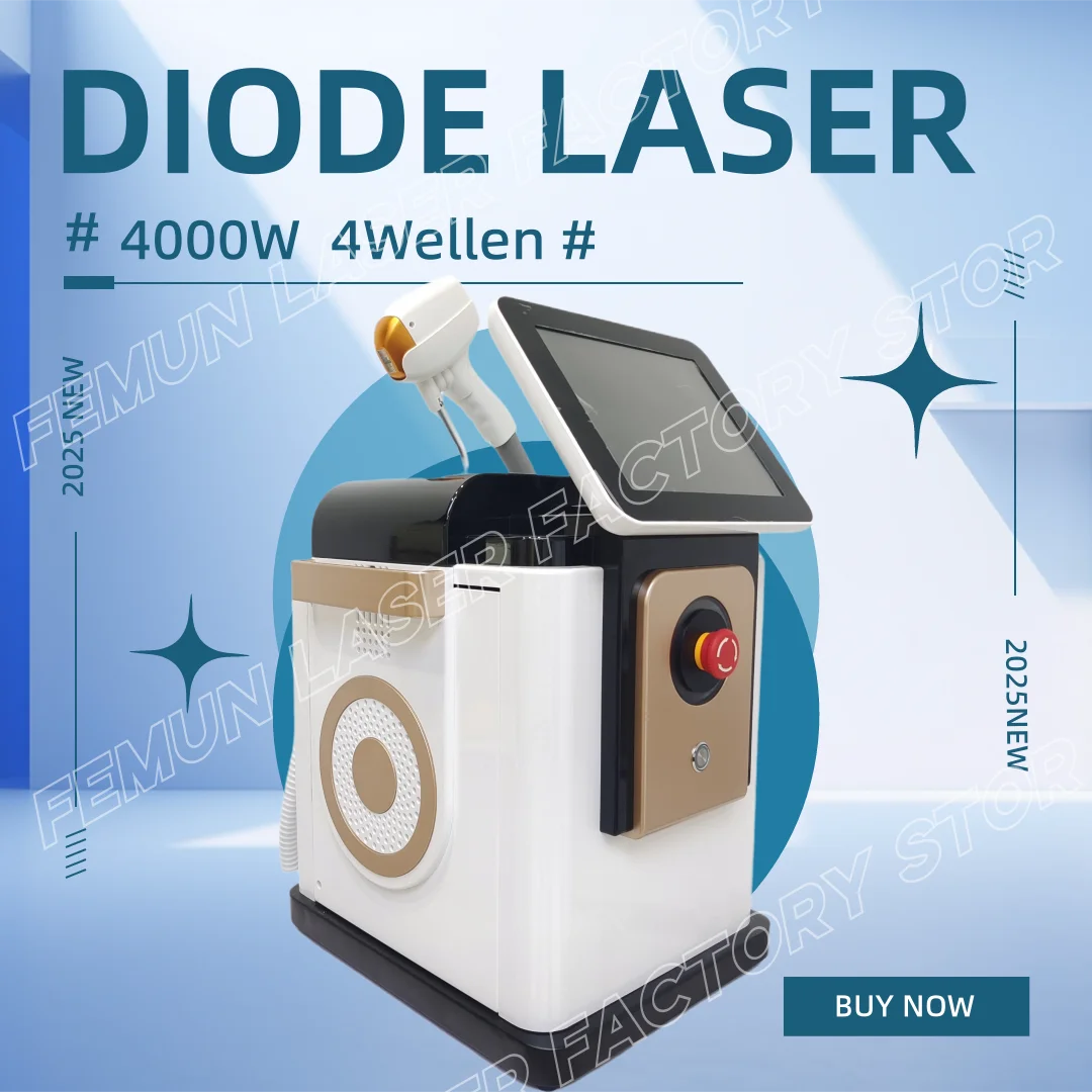 

Newest Portable 808nm Diode Laser Hair Removal Machine Ice Platinum Painless 755 1064 808 Laser Hair Remover Beauty Equipment