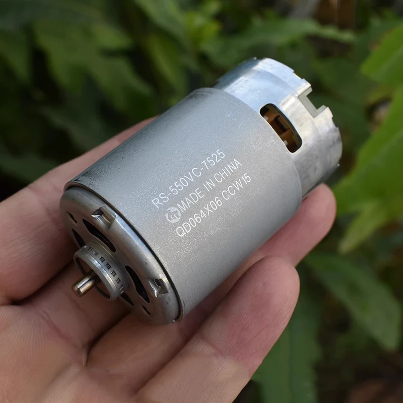 RS-550VC-7525 DC 12V 17800RPM High Speed Power 36mm Carbon Motor