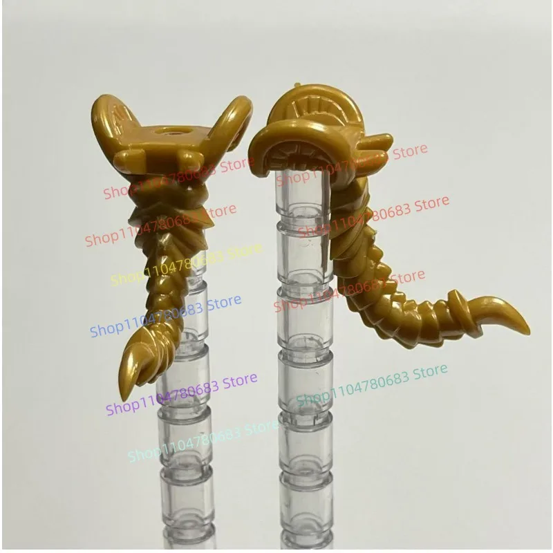 Blocs de construction MOC, Mini figurine, casque et armure de poitrine, modèle d'assemblage décoratif, accessoires de dessin animé, jouet cadeau à collectionner