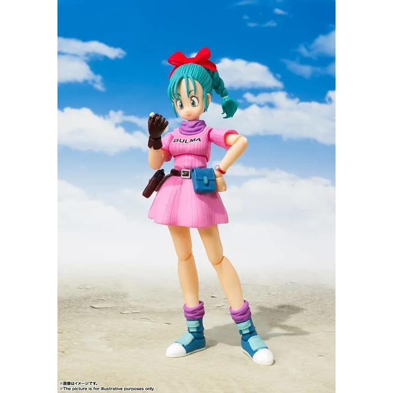 Bandai S.H.Figuarts Dragon Ball modèle Kit véritable SHF Bulma aventure commence Anime figurine pour enfants jouets cadeaux de noël