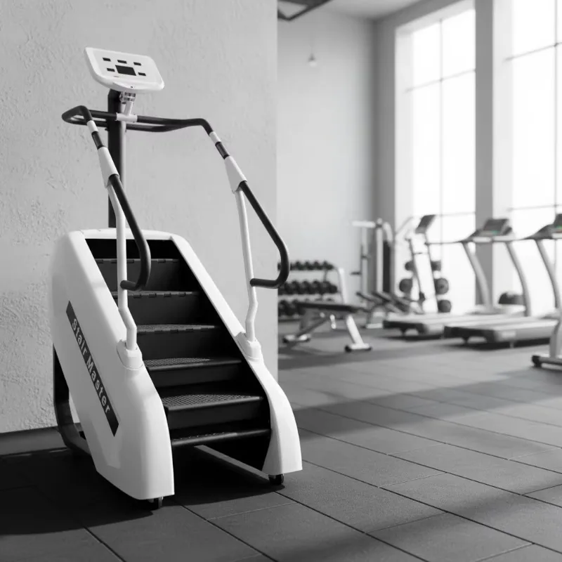 Commercial Electric Exercise Stepper Machine  Cardio Fitness Climbing Stair Climber Training Core Exercise Equipment