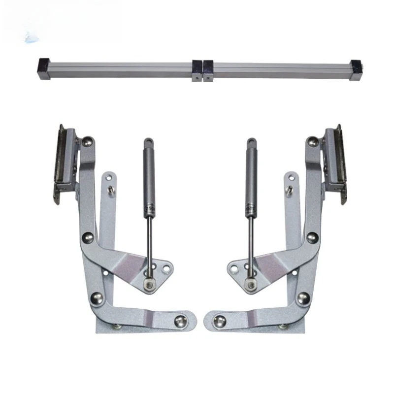 Modern style cabinet lifting mechanism Pneumatic hydraulic soft closing gas spring for upturned doors, cabinets, closets