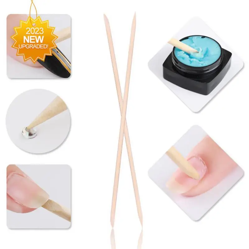 عصا إزالة الشعر الخشبية، ملعقة يمكن التخلص منها، أداة تجميل الجسم، أداة توزيع الحواجب، عصا خشبية لإزالة الشعر #1