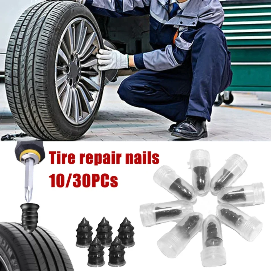 

Universal Car Vacuum Tire Repair Rubber Spike Set for Car Motorcycle Scooter Bicycle Universal Tire Metal Spike Tool Accessories