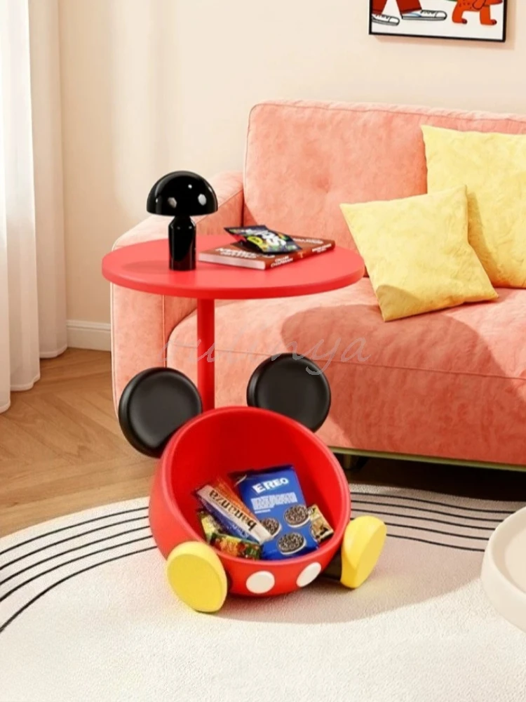 Creative Cat Nest Coffee Table Snack Storage Rack Children's Bedroom Bed Side Table Nordic Home Soft Soft Decoration Furniture