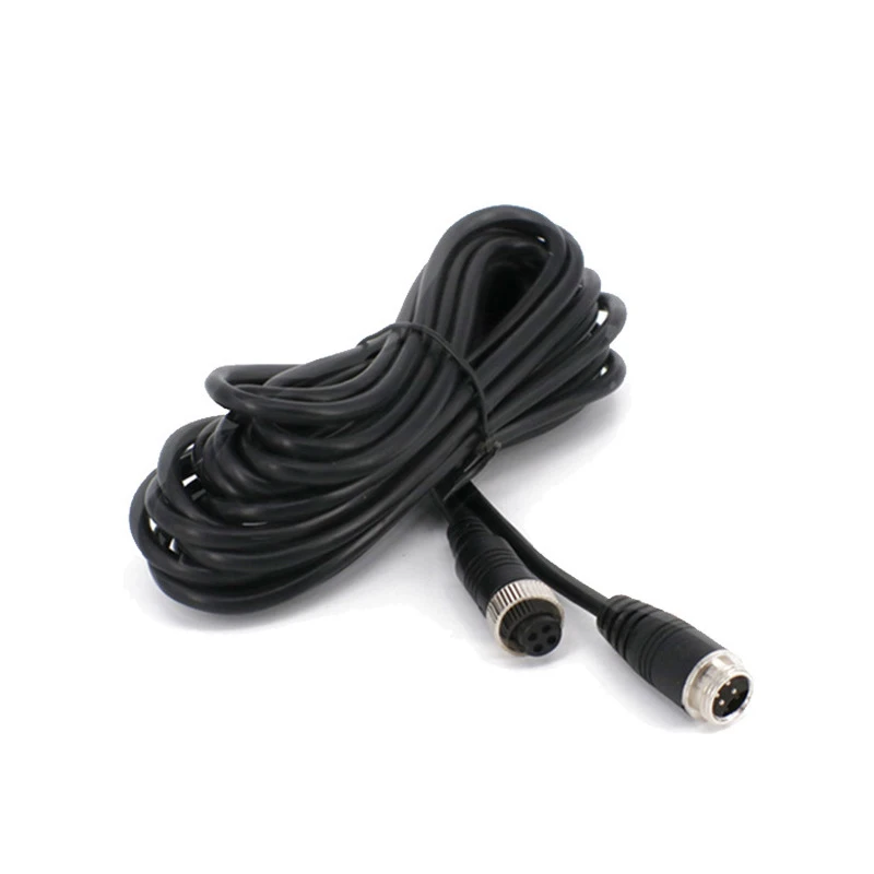 4Pin Male To Female Aviation Car Video Connector Surveillance Extension Cable ,For Car Reversing Camera Camper Trailer