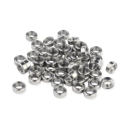 EKfan 10pcs Stainless steel Rubber Plastics Bearings 5x9x3MM 7x4x2.5MM For Fishing Reel Handles Knobs Parts