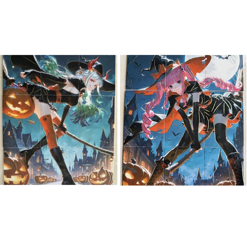 

Japanese Anime ONE PIECE Characters Perona Yamato Puzzles Flashcards Collectible Cards Christmas Birthday Gift Children's Toys