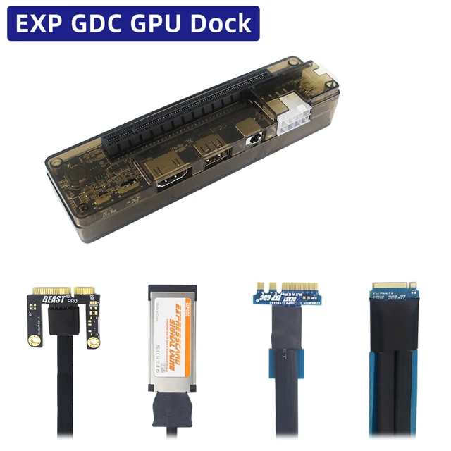 EXP GDC External Laptop Video Card Dock Notebook to Graphics Card Adapter  Mini PCI-E NGFF M.2 A E Key Expresscard Interface - AliExpress 7