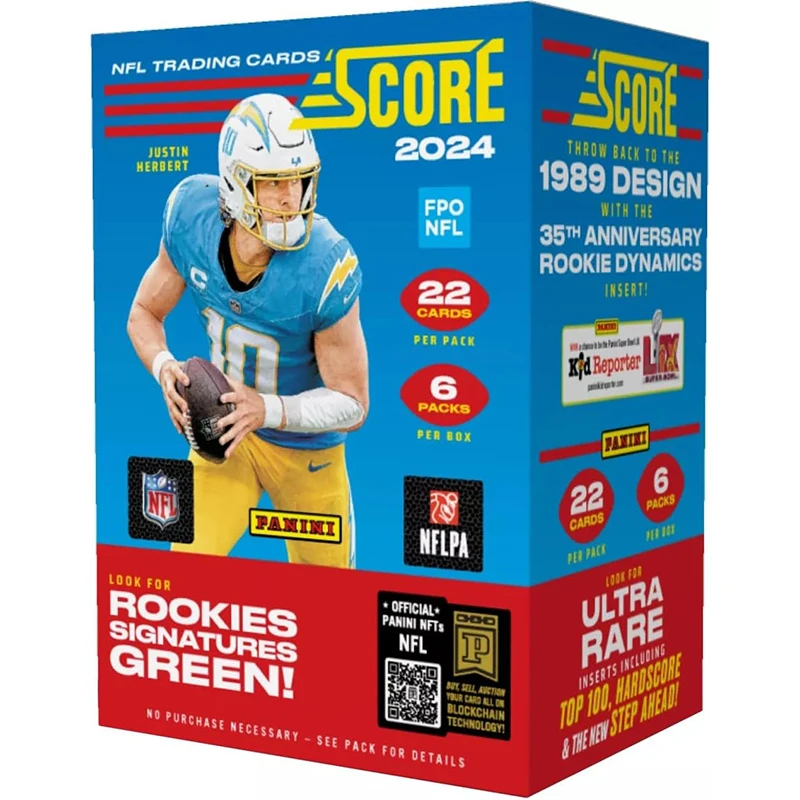 

2024 Panini Score Football Trading Collection Cards NFL Blaster Box in Stock FAST SHIPPING