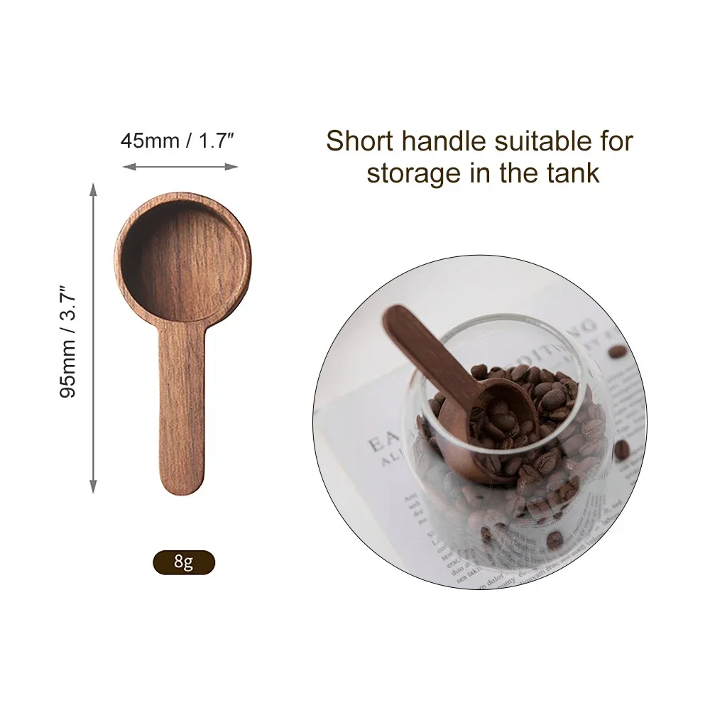 Home Wooden Measuring Spoon Set Kitchen Measuring Spoons Tea Coffee Scoop Sugar Spice Measure Spoon Measuring Tools for Cooking